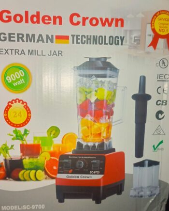 Golden crown blender